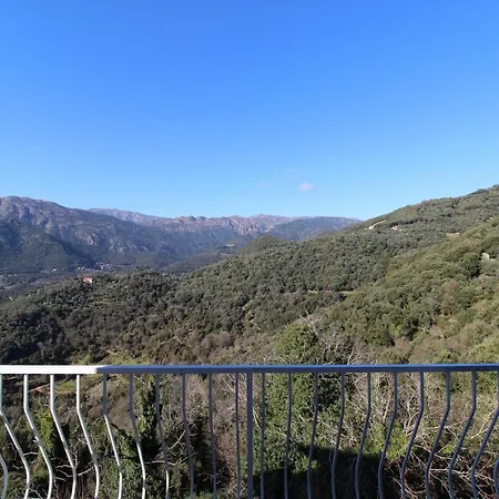 Santine Avec Terrasses Et Vue Panoramique Meuble Tourisme 4 Etoiles Villa Santa-Lucia-di-Tallano