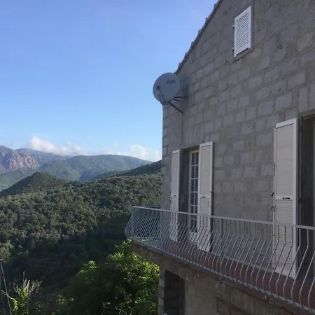 Santine Avec Terrasses Et Vue Panoramique Meuble Tourisme 4 Etoiles 别墅 Santa-Lucia-di-Tallano