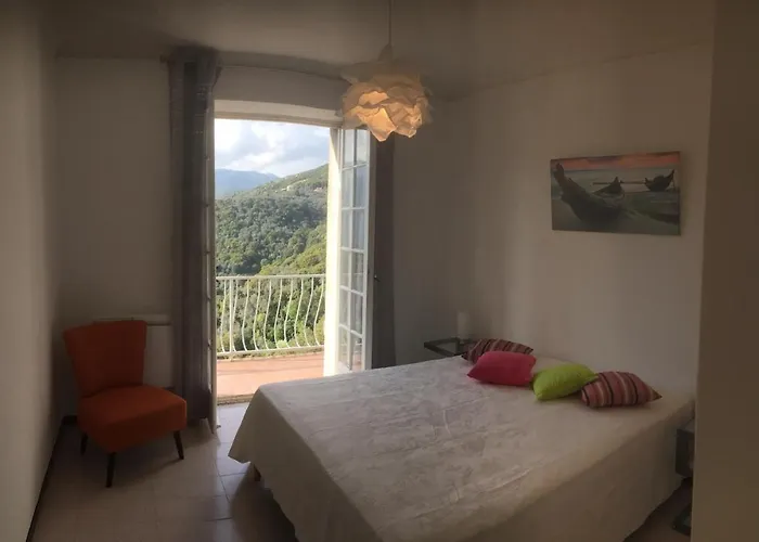 Santine Avec Terrasses Et Vue Panoramique Meuble Tourisme 4 Etoiles * Santa-Lucia-di-Tallano